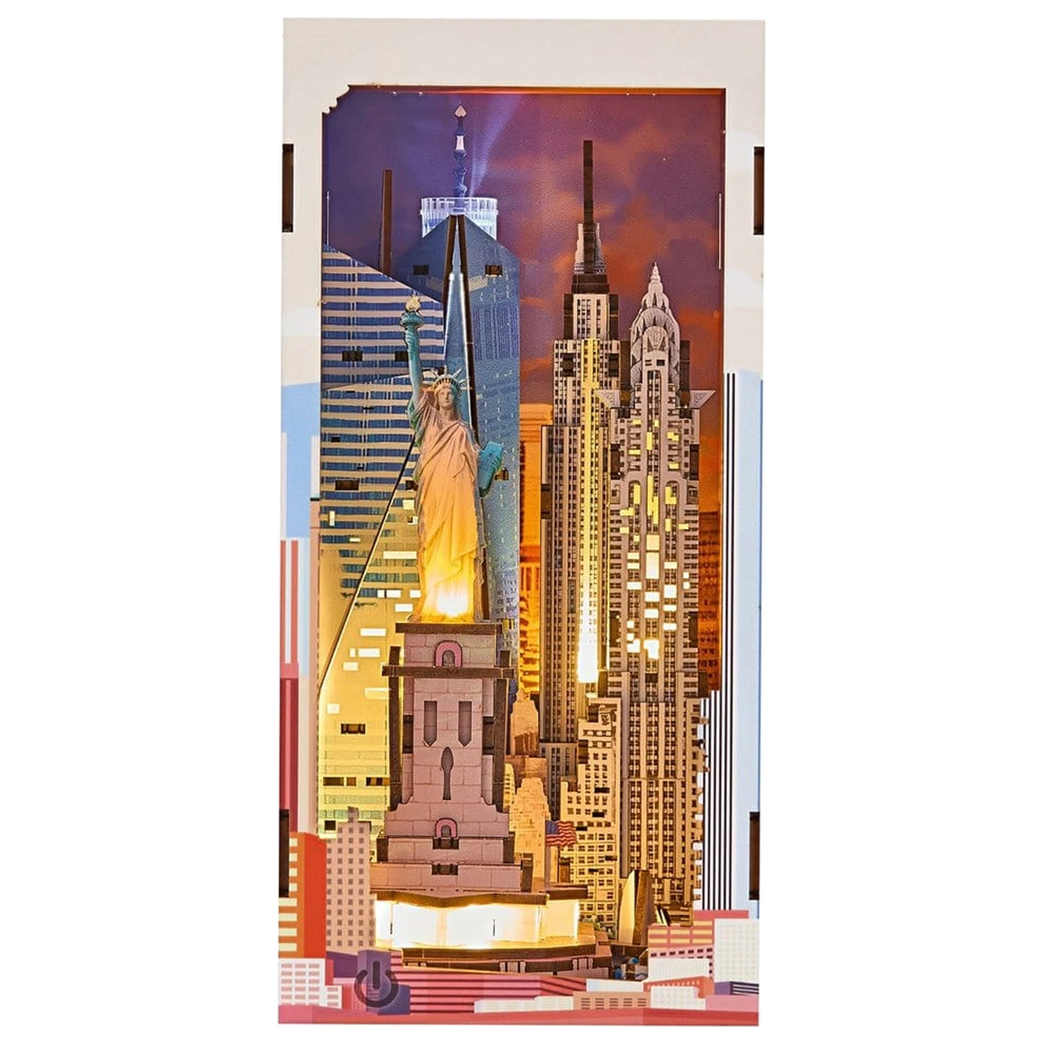 Revell Tiny Adventures Book Nook Mini Dioráma New York 18 cm produktová fotografia