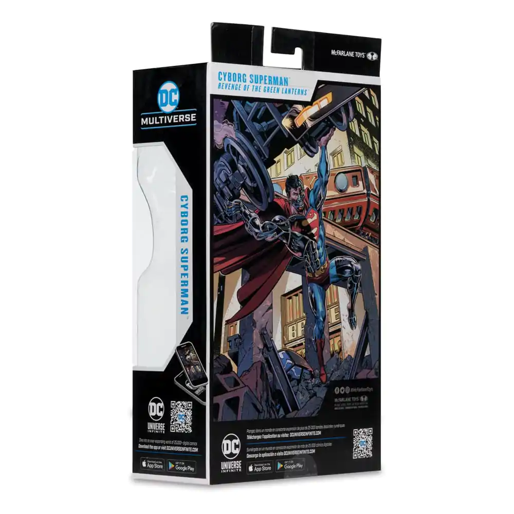 Revenge of the Green Lanterns DC Multiverse akčná figúrka Cyborg Superman 18 cm produktová fotografia