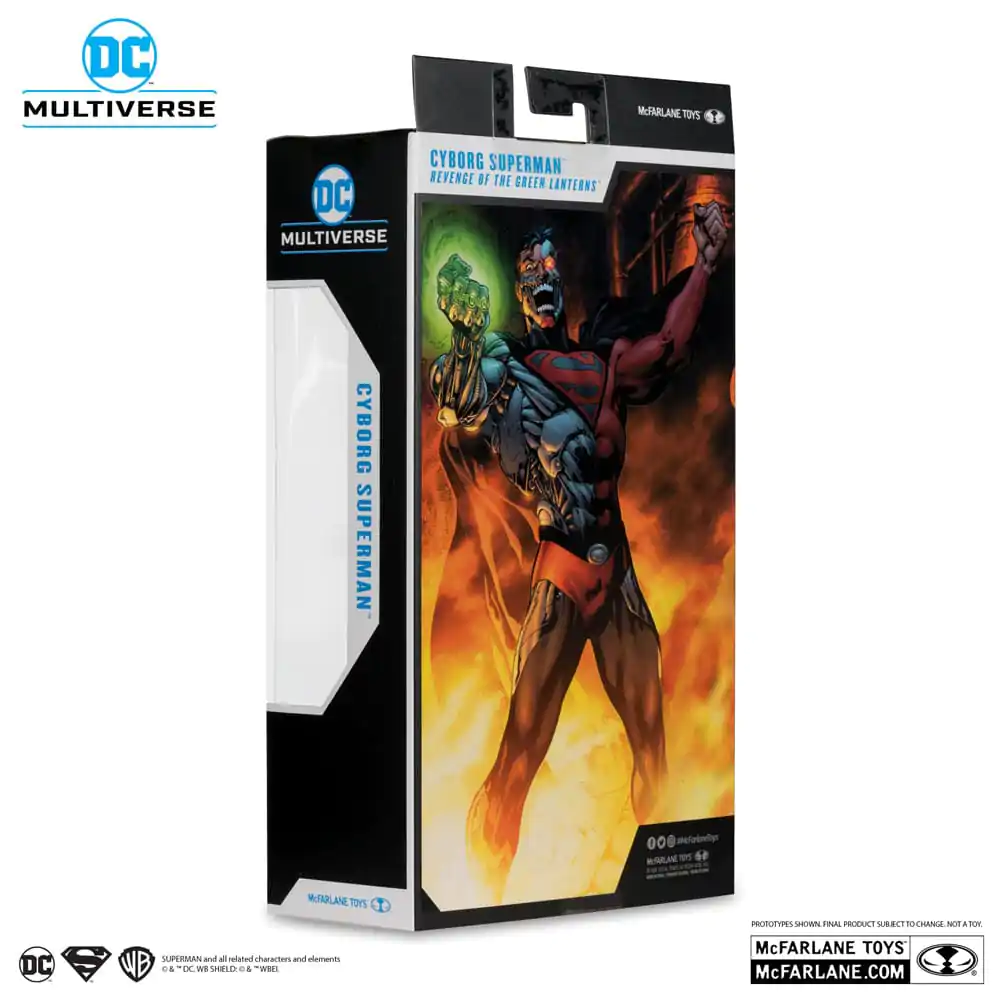 Revenge of the Green Lanterns DC Multiverse akčná figúrka Cyborg Superman (Gold Label) 18 cm produktová fotografia