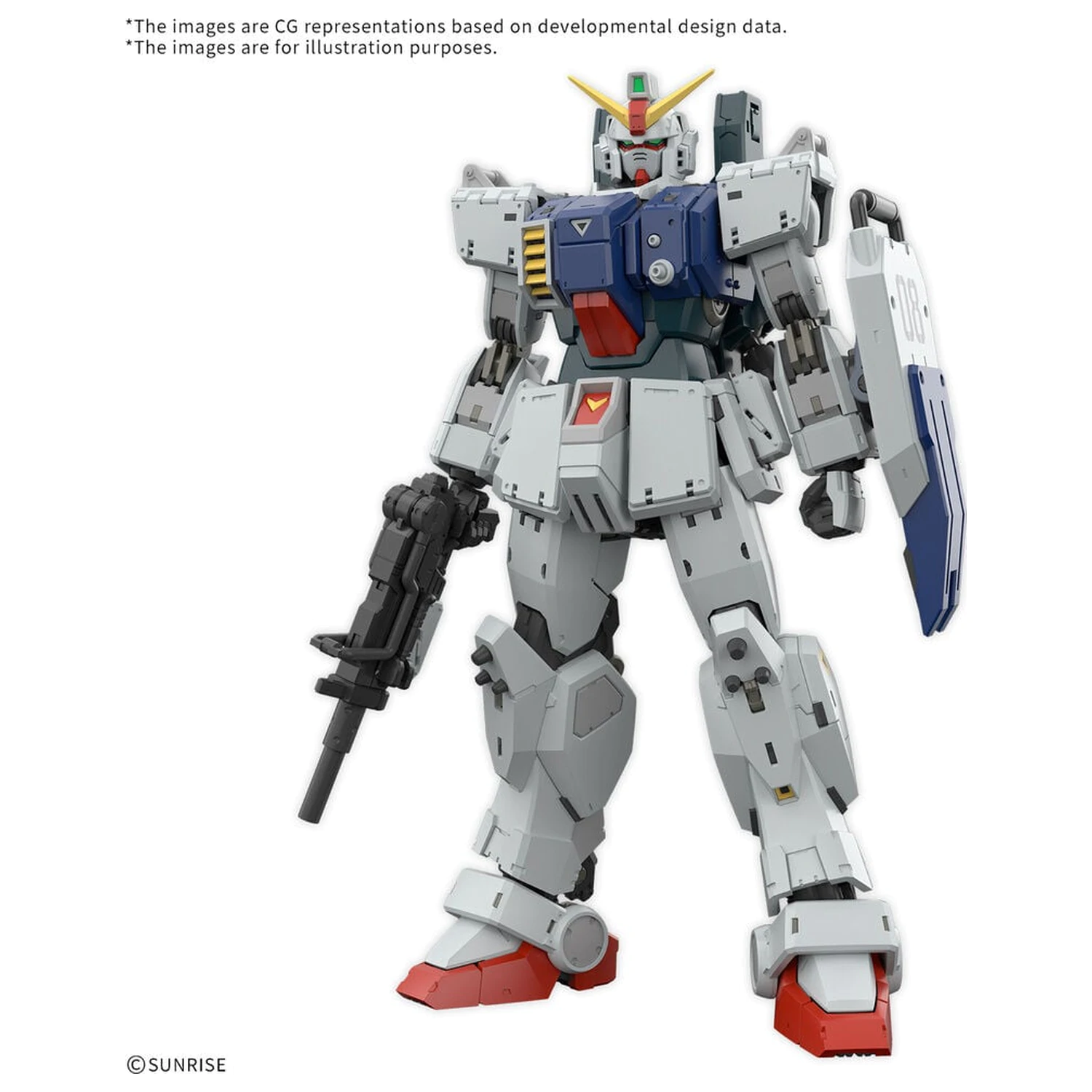 RG 1/144 Gundam Ground Type Mobile Suit Gundam The 08th MS Team modelárska súprava produktová fotografia