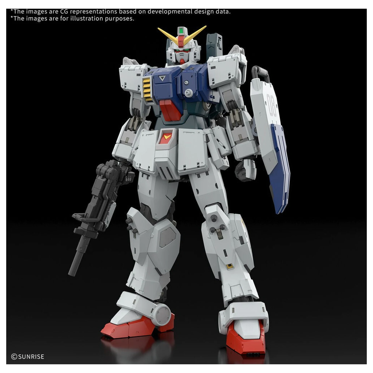 RG 1/144 Gundam Ground Type Mobile Suit Gundam The 08th MS Team modelárska súprava produktová fotografia
