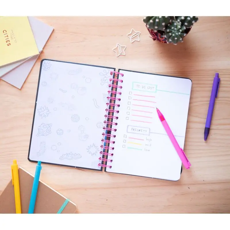 Rick & Morty zápisník A5 produktová fotografia