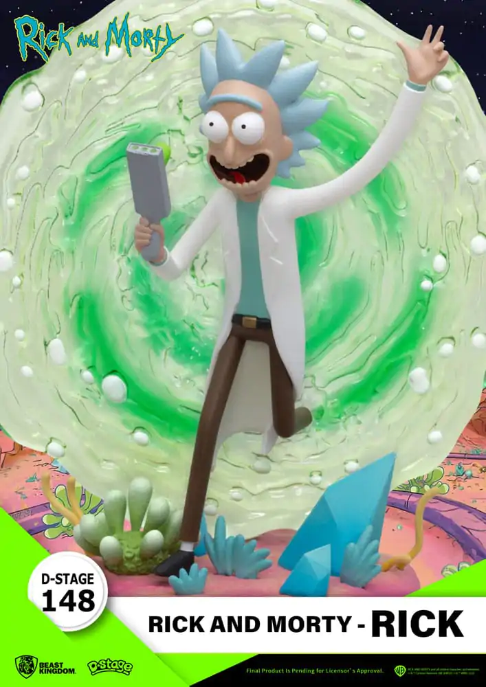 Rick & Morty D-Stage PVC Dioráma Rick 14 cm produktová fotografia