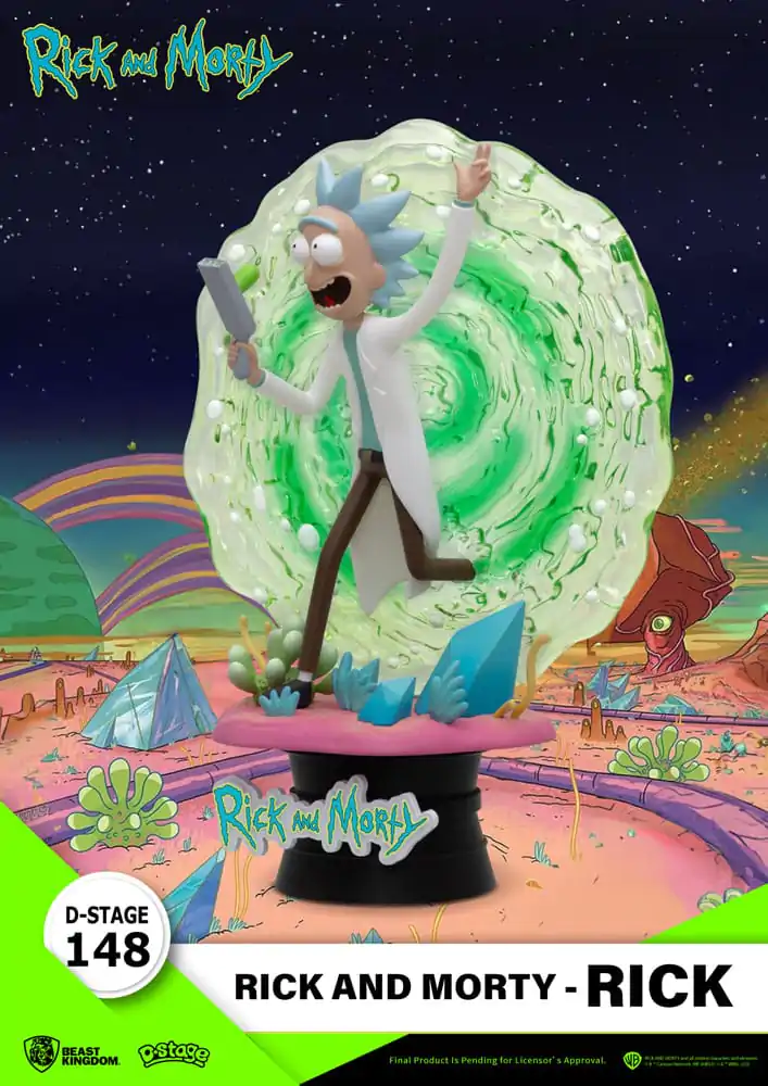 Rick & Morty D-Stage PVC Dioráma Rick 14 cm produktová fotografia
