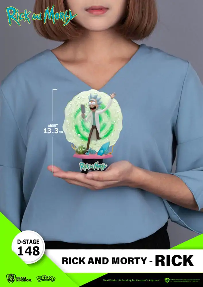 Rick & Morty D-Stage PVC Dioráma Rick 14 cm produktová fotografia