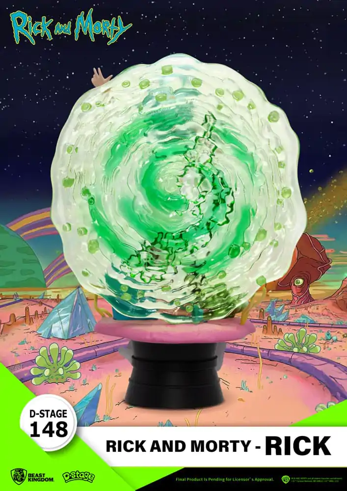 Rick & Morty D-Stage PVC Dioráma Rick 14 cm produktová fotografia