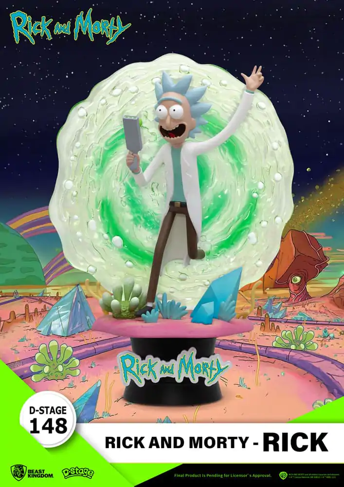 Rick & Morty D-Stage PVC Dioráma Rick 14 cm produktová fotografia