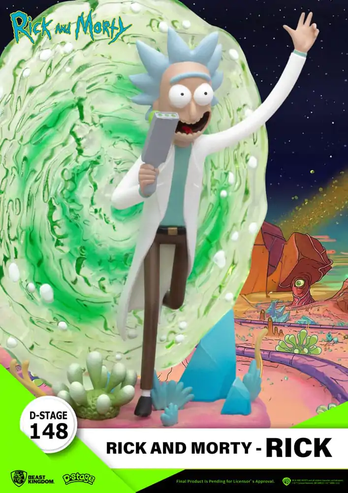 Rick & Morty D-Stage PVC Dioráma Rick 14 cm produktová fotografia