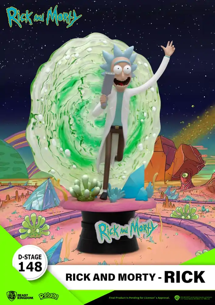 Rick & Morty D-Stage PVC Dioráma Rick 14 cm produktová fotografia