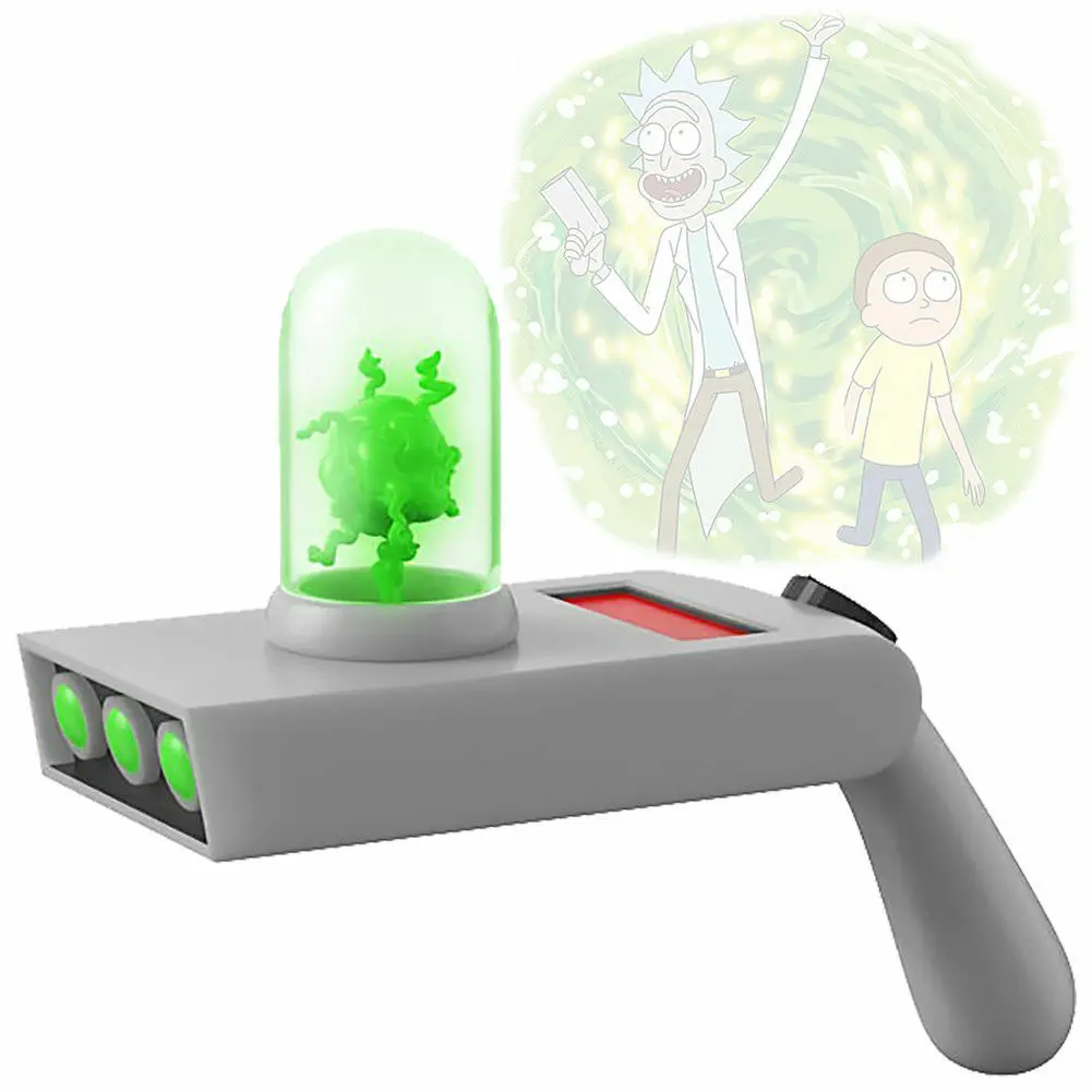 Rick and Morty Vinyl Toy Sound and Light Up Portal Gun termékfotó