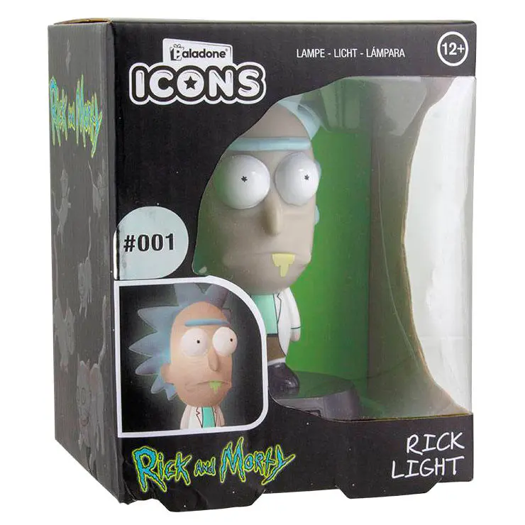 Rick & Morty Rick lampa produktová fotografia