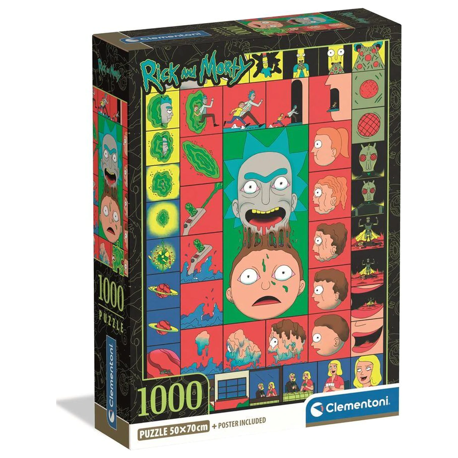 Rick and Morty 3 puzzle 1000 kusov produktová fotografia