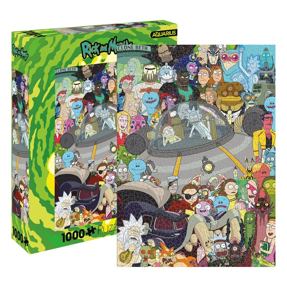 Rick and Morty Puzzle Skladačka Group (1000 dielikov) produktová fotografia