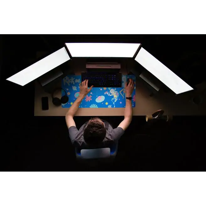 Rick and Morty herná podložka na stôl produktová fotografia