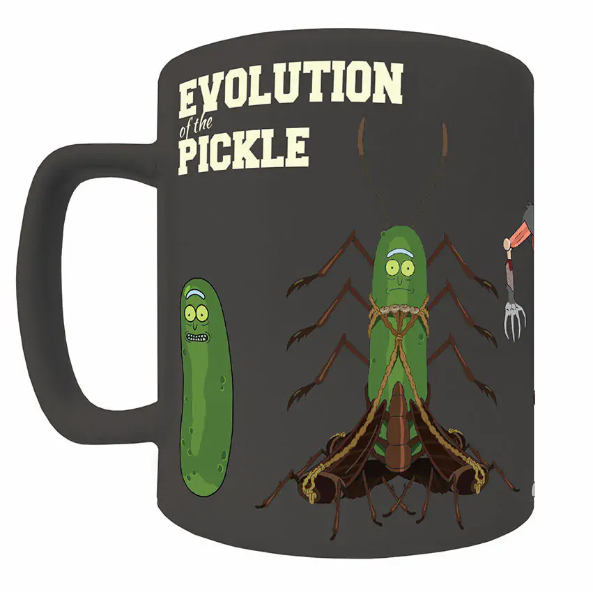 Rick and Morty Pickle Fuzzy Hrnček 440ml produktová fotografia