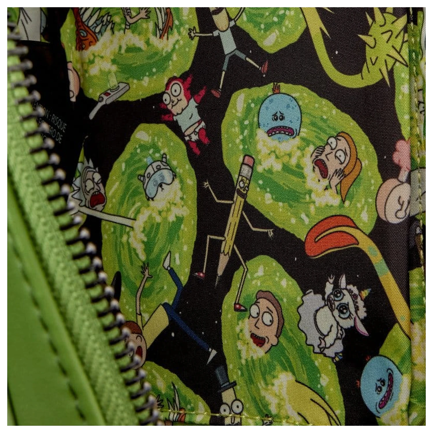 Rick and Morty by Loungefly taška cez rameno Pickle Rick produktová fotografia