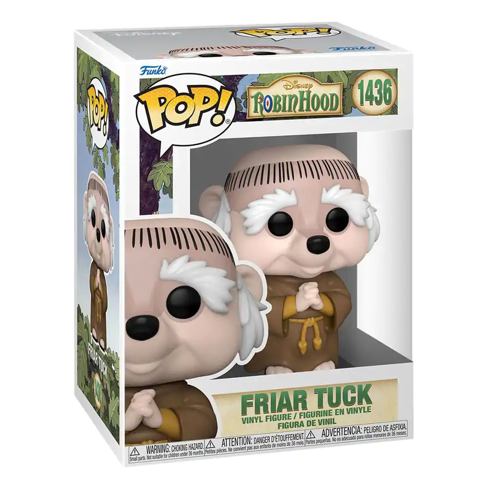 Robin Hood POP! Disney Vinyl Figúrka Friar Tuck 9 cm termékfotó