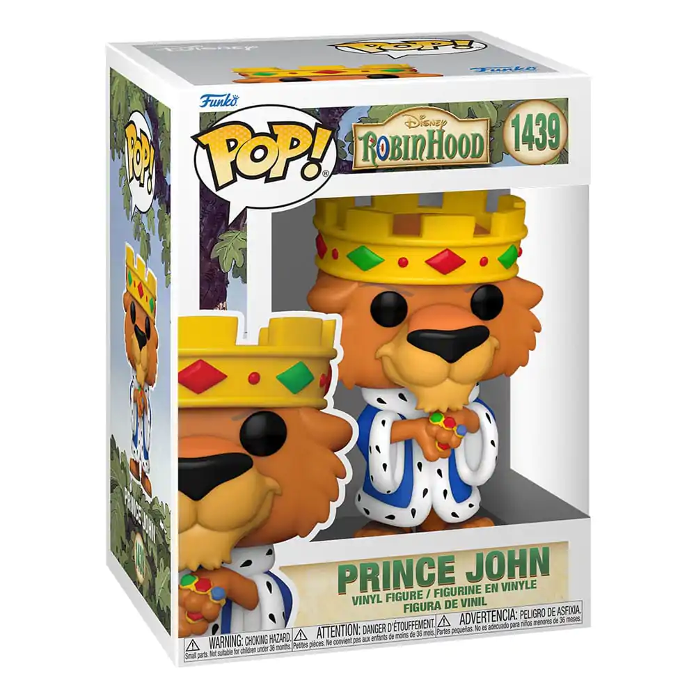 Robin Hood POP! Disney Vinilová figúrka Prince John 9 cm termékfotó