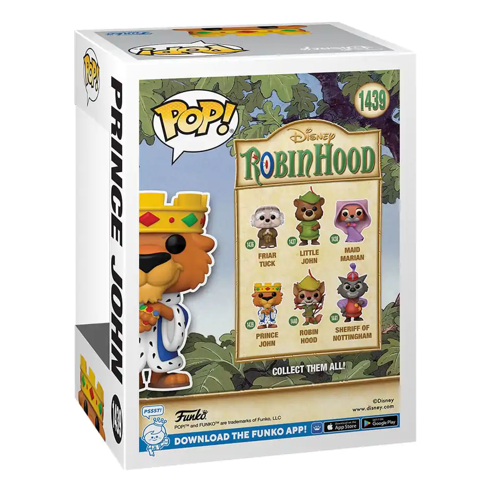 Robin Hood POP! Disney Vinilová figúrka Prince John 9 cm termékfotó