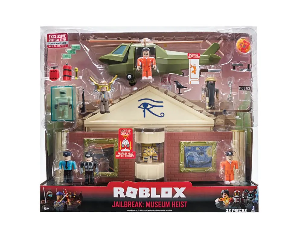 Roblox Deluxe Playset Jailbreak: Museum Heist – Súprava na hranie produktová fotografia