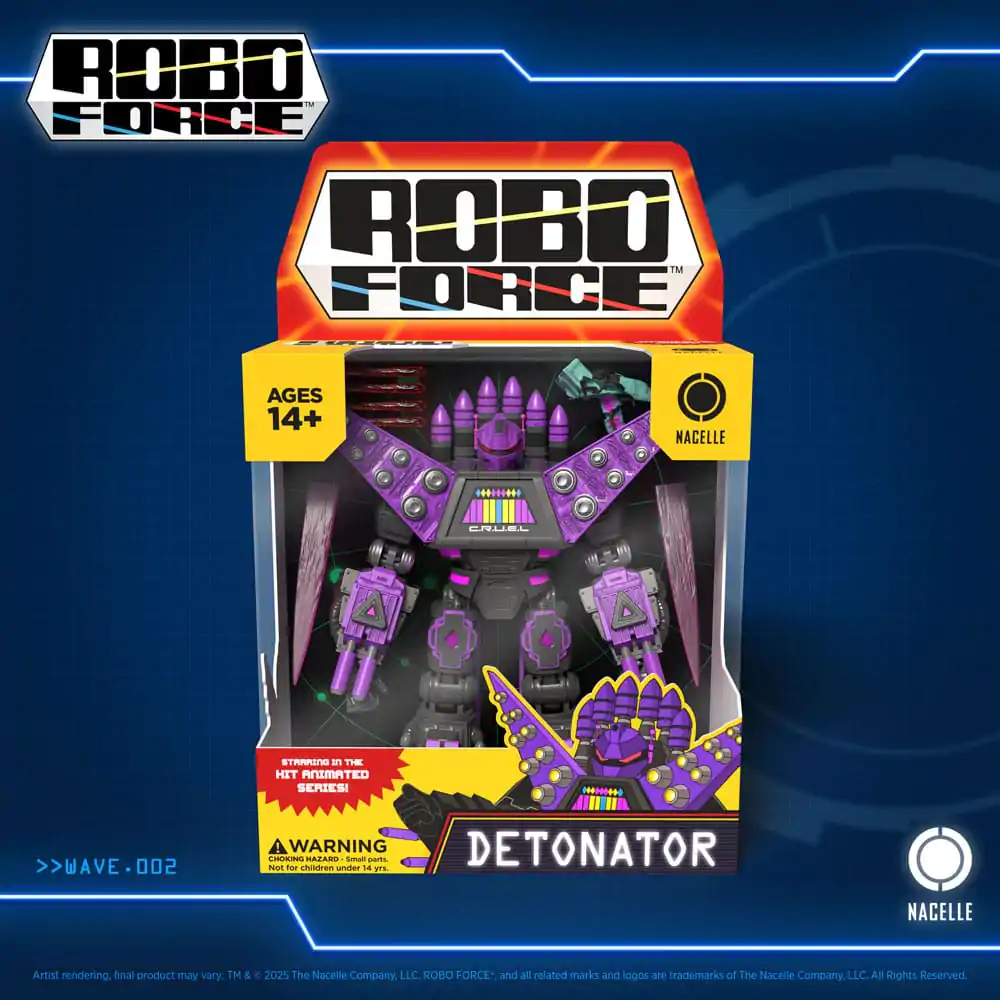 Robo Force Akčná figúrka Wave 2 Detonator 24 cm produktová fotografia