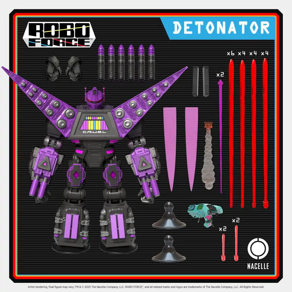 Robo Force Akčná figúrka Wave 2 Detonator 24 cm produktová fotografia