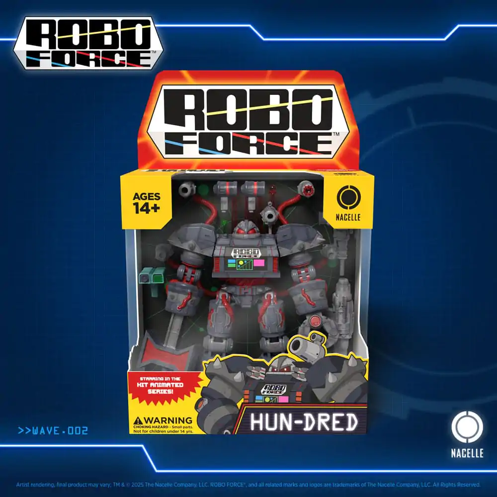 Akčná figúrka Robo Force Wave 2 Hun-Dred 23 cm produktová fotografia