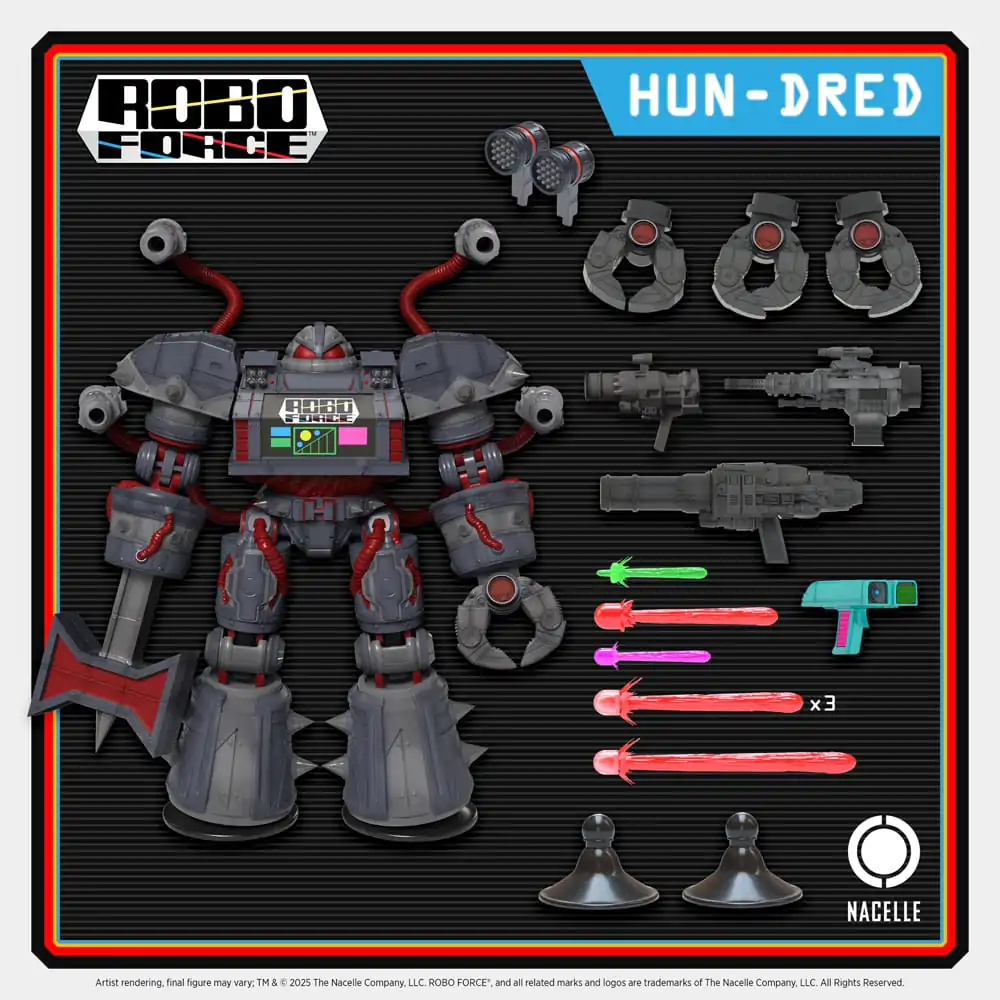 Akčná figúrka Robo Force Wave 2 Hun-Dred 23 cm produktová fotografia