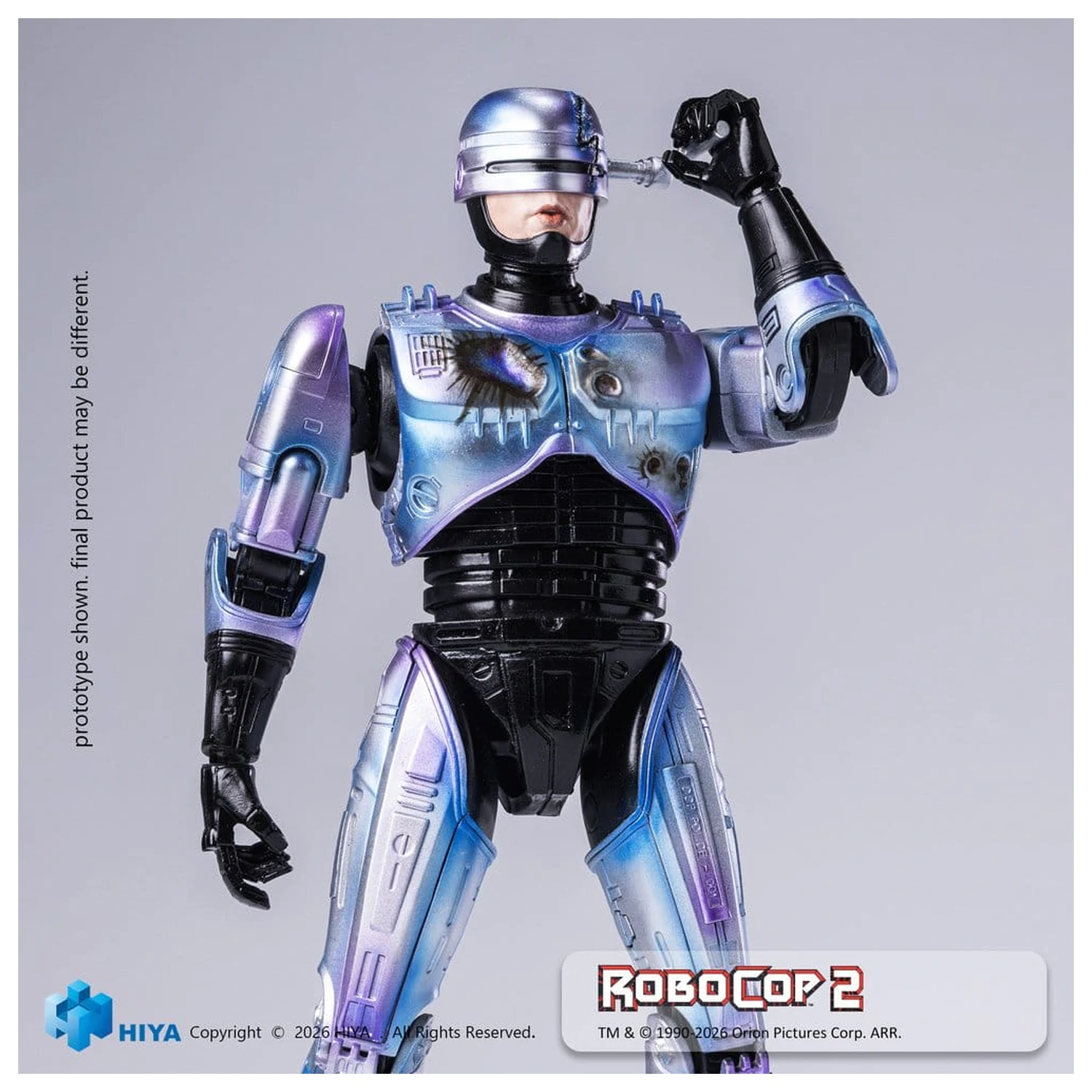 Robocop 2 Exquisite Super akčná figúrka 1/12 Robocop 17 cm produktová fotografia