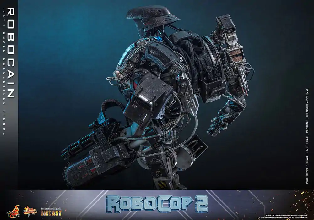 RoboCop 2 Movie Masterpiece Diecast akčná figúrka 1/6 RoboCain 40 cm produktová fotografia