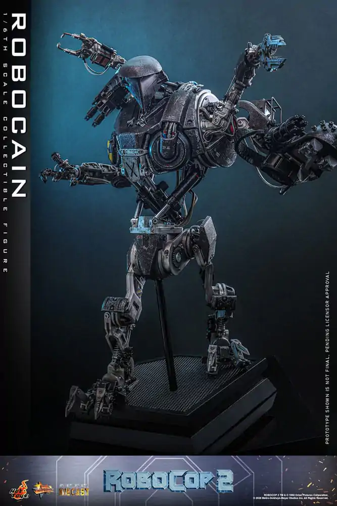 RoboCop 2 Movie Masterpiece Diecast akčná figúrka 1/6 RoboCain 40 cm produktová fotografia
