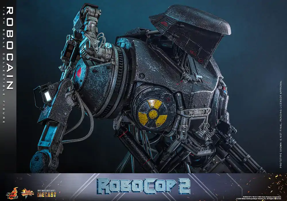 RoboCop 2 Movie Masterpiece Diecast akčná figúrka 1/6 RoboCain 40 cm produktová fotografia