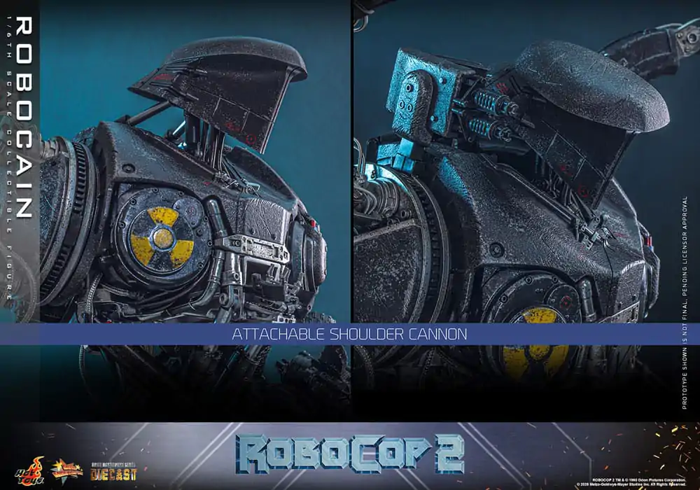 RoboCop 2 Movie Masterpiece Diecast akčná figúrka 1/6 RoboCain 40 cm produktová fotografia