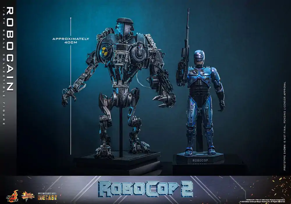 RoboCop 2 Movie Masterpiece Diecast akčná figúrka 1/6 RoboCain 40 cm produktová fotografia