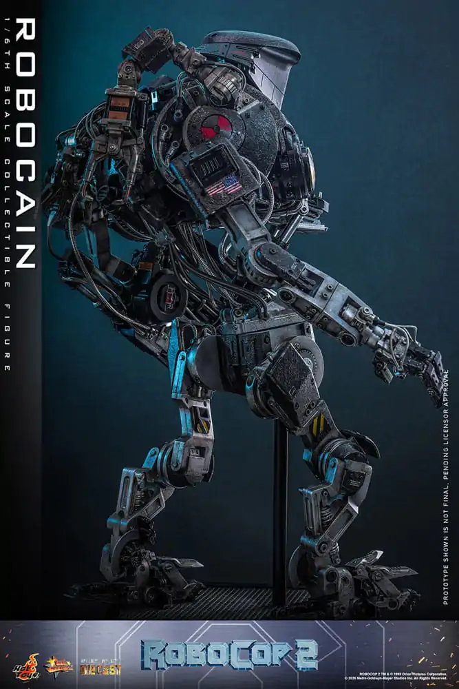 RoboCop 2 Movie Masterpiece Diecast akčná figúrka 1/6 RoboCain 40 cm produktová fotografia