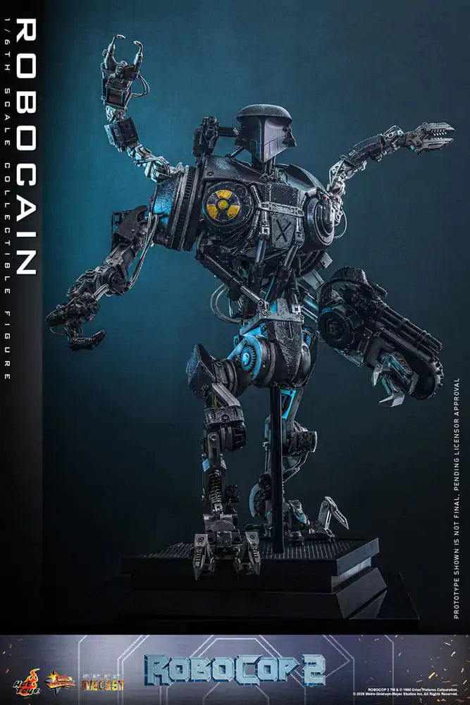 RoboCop 2 Movie Masterpiece Diecast akčná figúrka 1/6 RoboCain 40 cm produktová fotografia