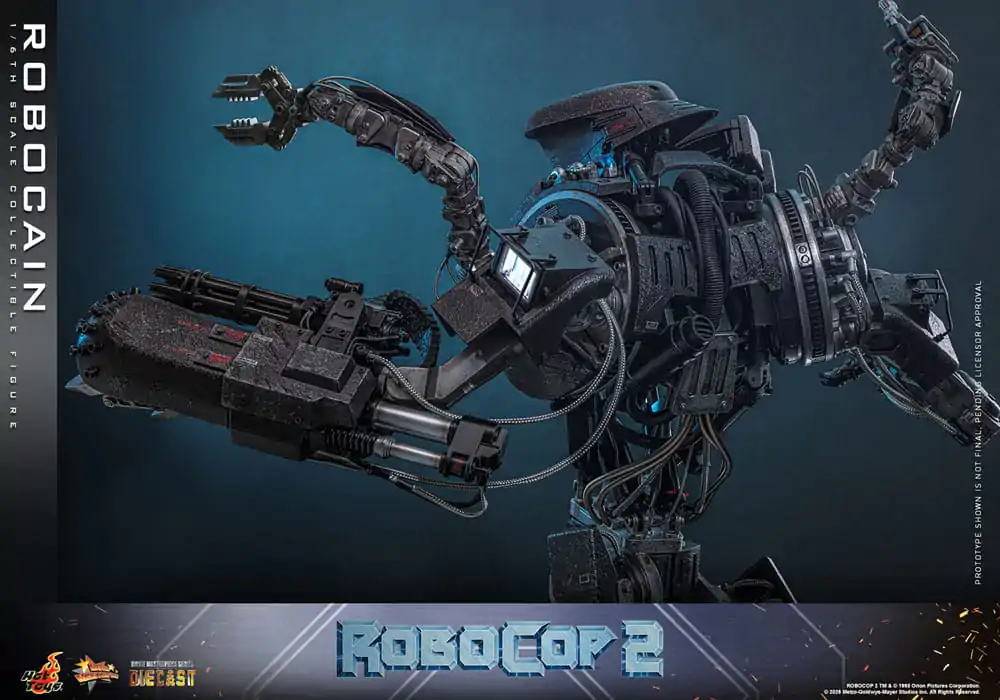 RoboCop 2 Movie Masterpiece Diecast akčná figúrka 1/6 RoboCain 40 cm produktová fotografia
