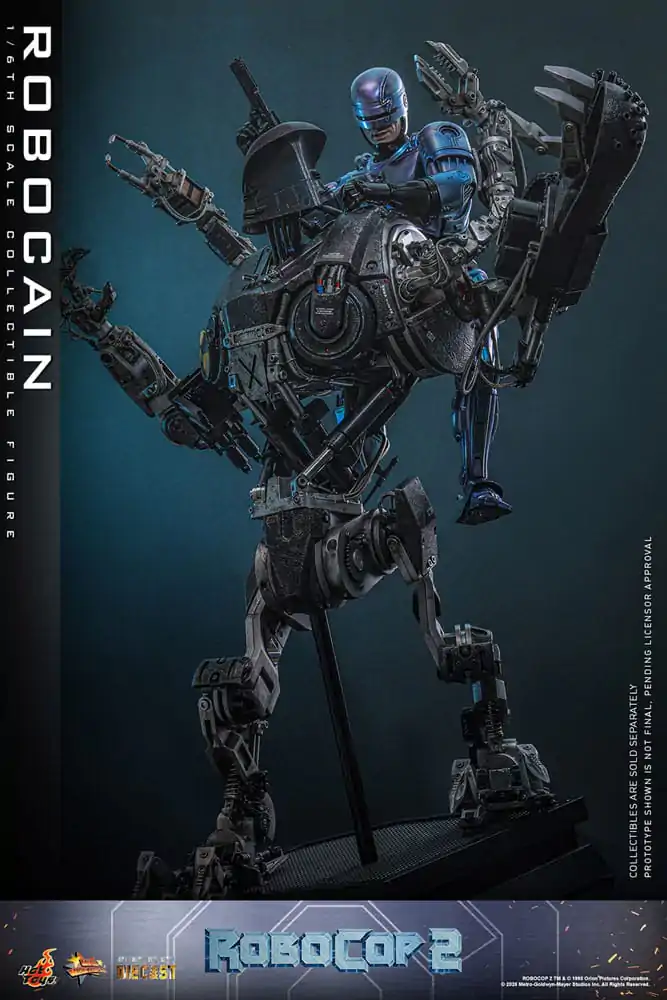 RoboCop 2 Movie Masterpiece Diecast akčná figúrka 1/6 RoboCain 40 cm produktová fotografia