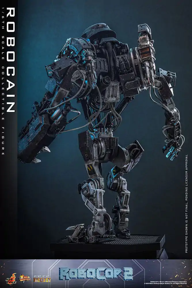 RoboCop 2 Movie Masterpiece Diecast akčná figúrka 1/6 RoboCain 40 cm produktová fotografia