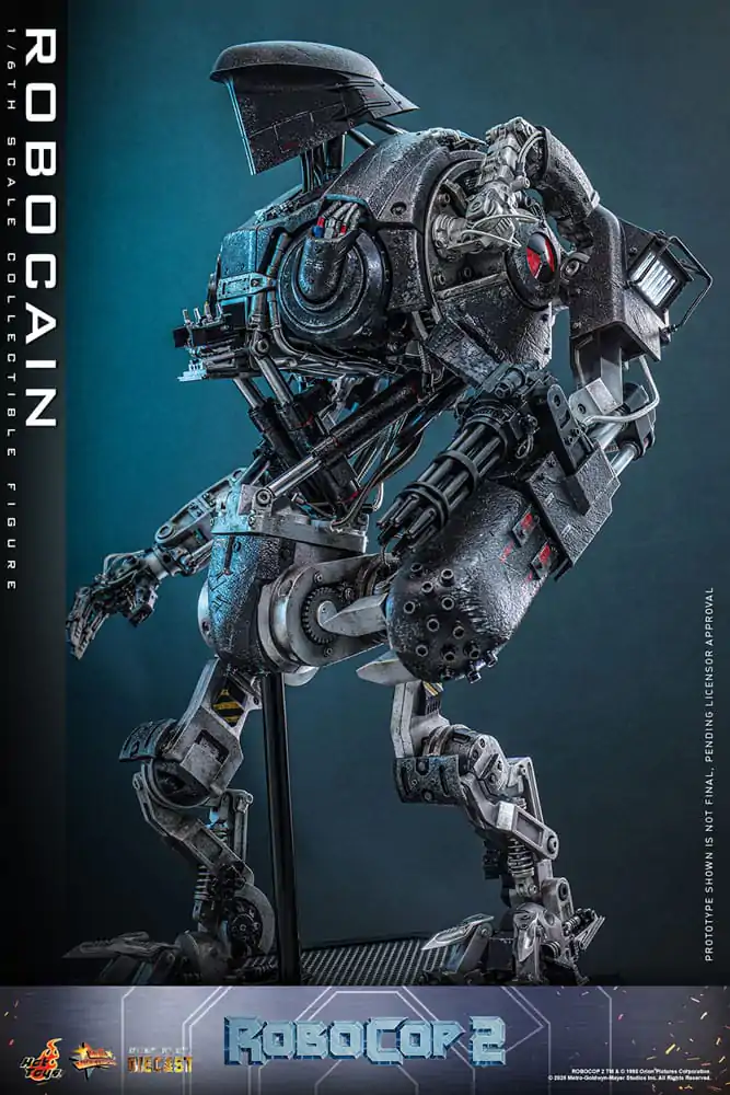 RoboCop 2 Movie Masterpiece Diecast akčná figúrka 1/6 RoboCain 40 cm produktová fotografia