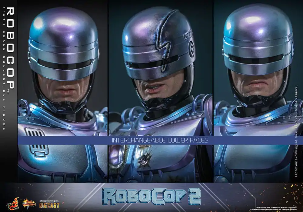 RoboCop 2 Movie Masterpiece Diecast akčná figúrka 1/6 RoboCop 30 cm produktová fotografia