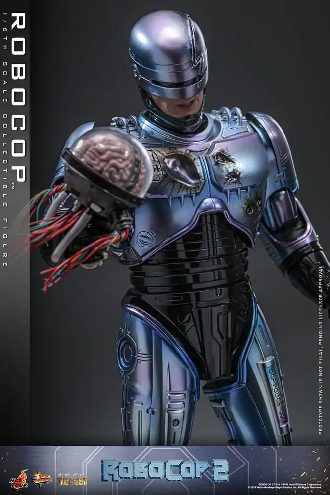 RoboCop 2 Movie Masterpiece Diecast akčná figúrka 1/6 RoboCop 30 cm produktová fotografia