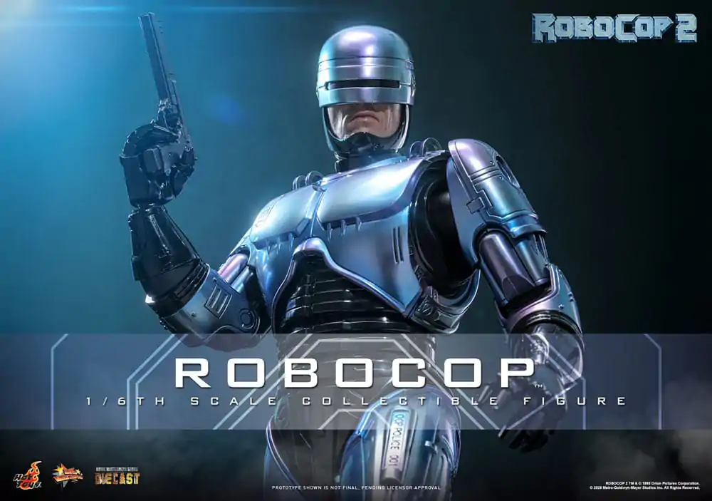 RoboCop 2 Movie Masterpiece Diecast akčná figúrka 1/6 RoboCop 30 cm produktová fotografia