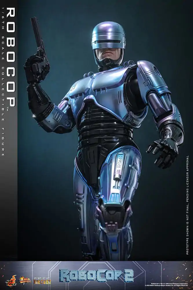 RoboCop 2 Movie Masterpiece Diecast akčná figúrka 1/6 RoboCop 30 cm produktová fotografia