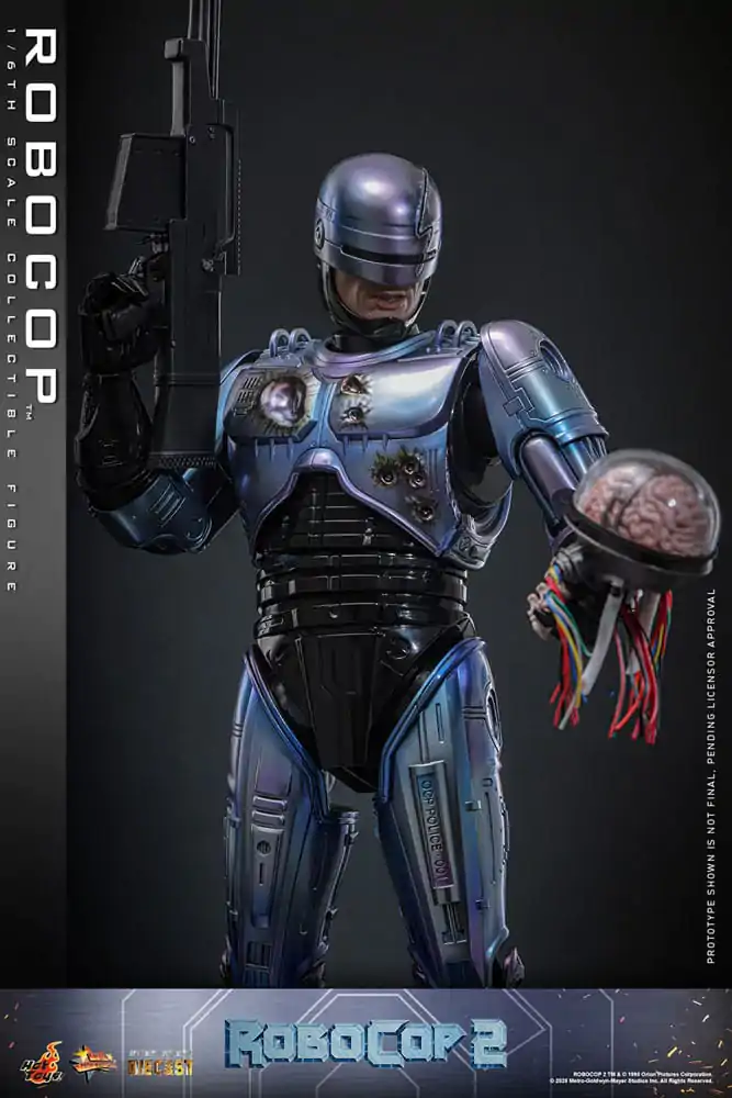 RoboCop 2 Movie Masterpiece Diecast akčná figúrka 1/6 RoboCop 30 cm produktová fotografia