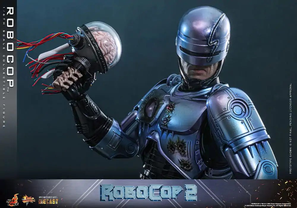 RoboCop 2 Movie Masterpiece Diecast akčná figúrka 1/6 RoboCop 30 cm produktová fotografia