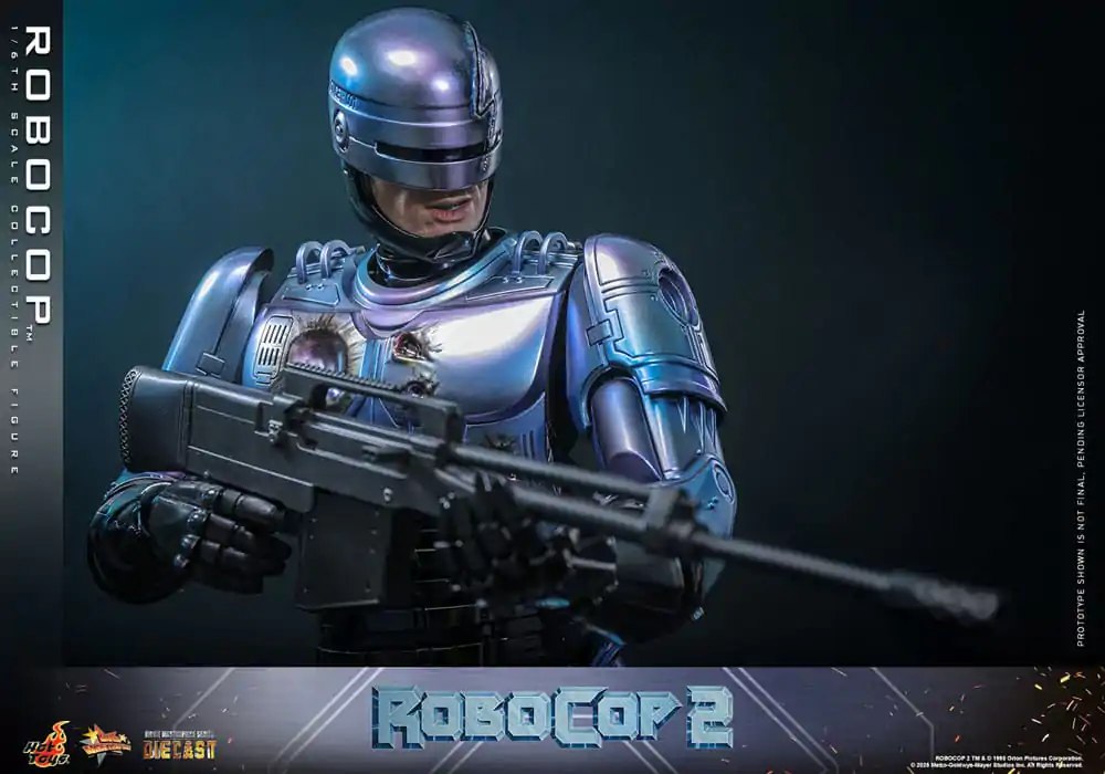 RoboCop 2 Movie Masterpiece Diecast akčná figúrka 1/6 RoboCop 30 cm produktová fotografia