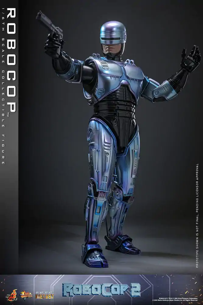 RoboCop 2 Movie Masterpiece Diecast akčná figúrka 1/6 RoboCop 30 cm produktová fotografia