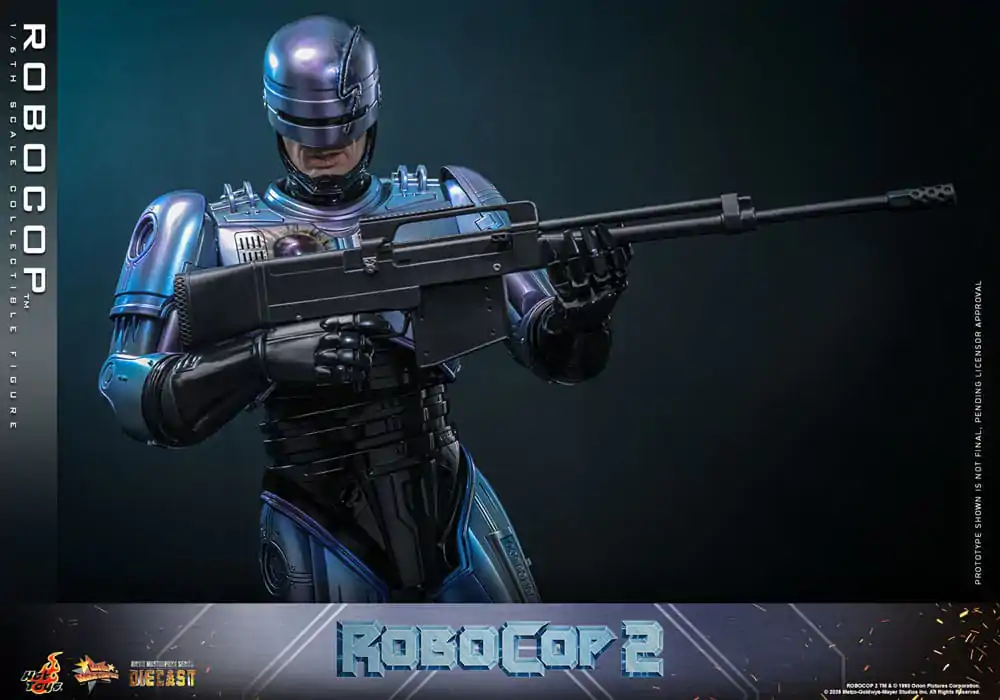RoboCop 2 Movie Masterpiece Diecast akčná figúrka 1/6 RoboCop 30 cm produktová fotografia