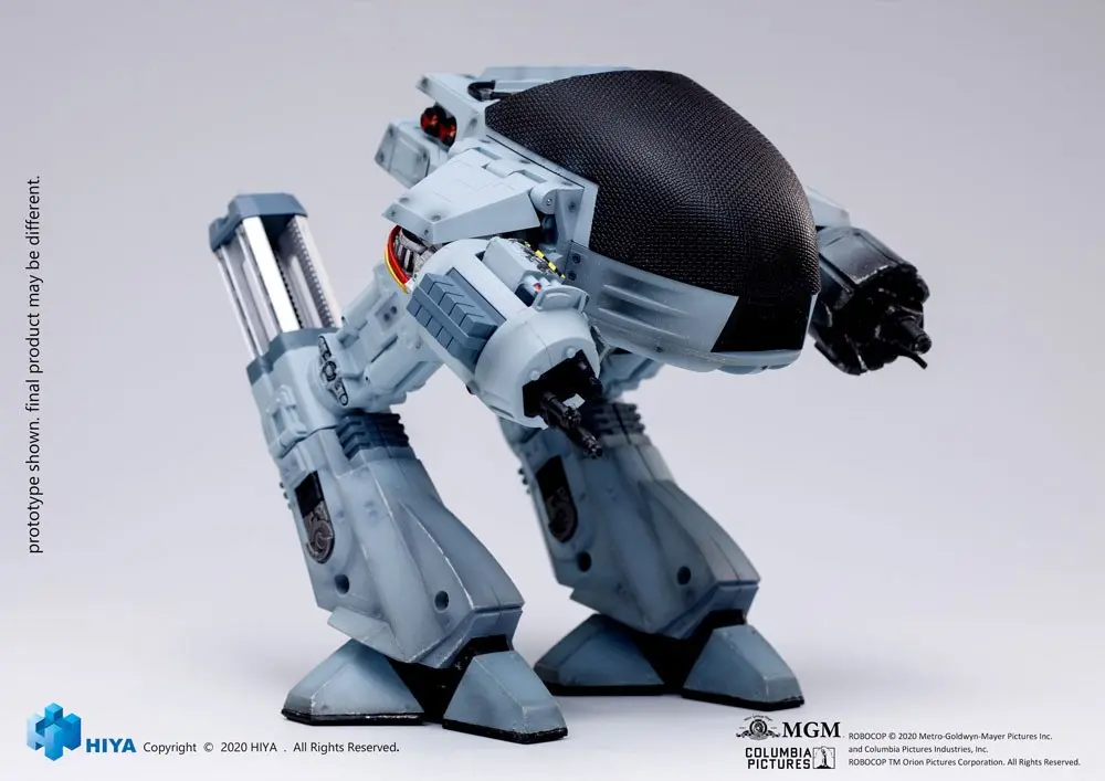 Robocop Exquisite Mini Akčná Figúrka so zvukovými efektmi 1/18 Battle Damaged ED209 15 cm termékfotó